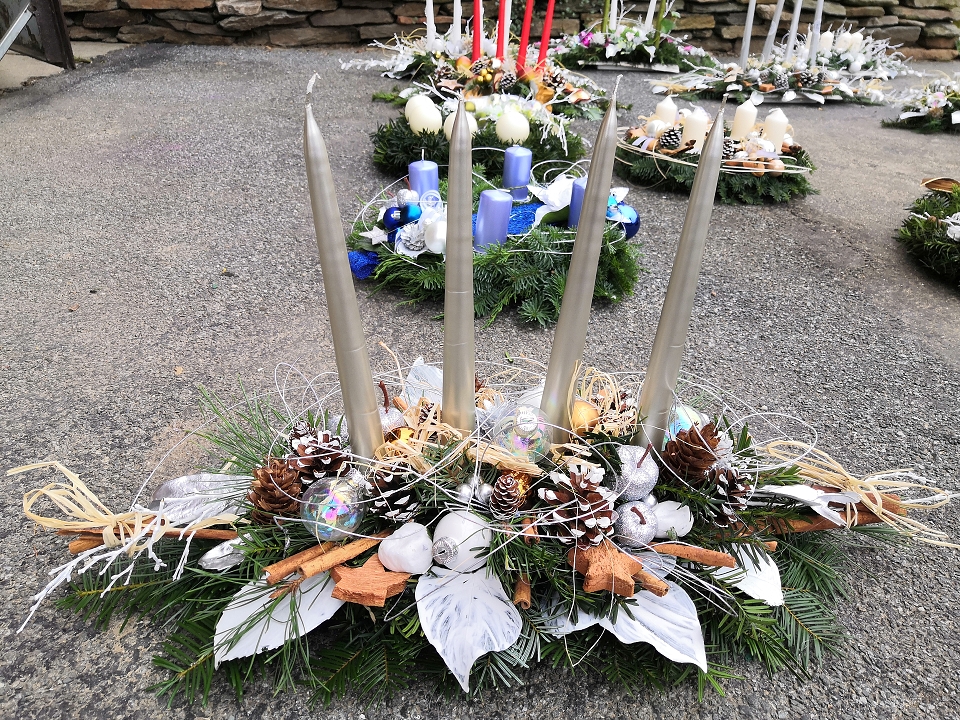 Adventní štola přírodní, trvanlivá