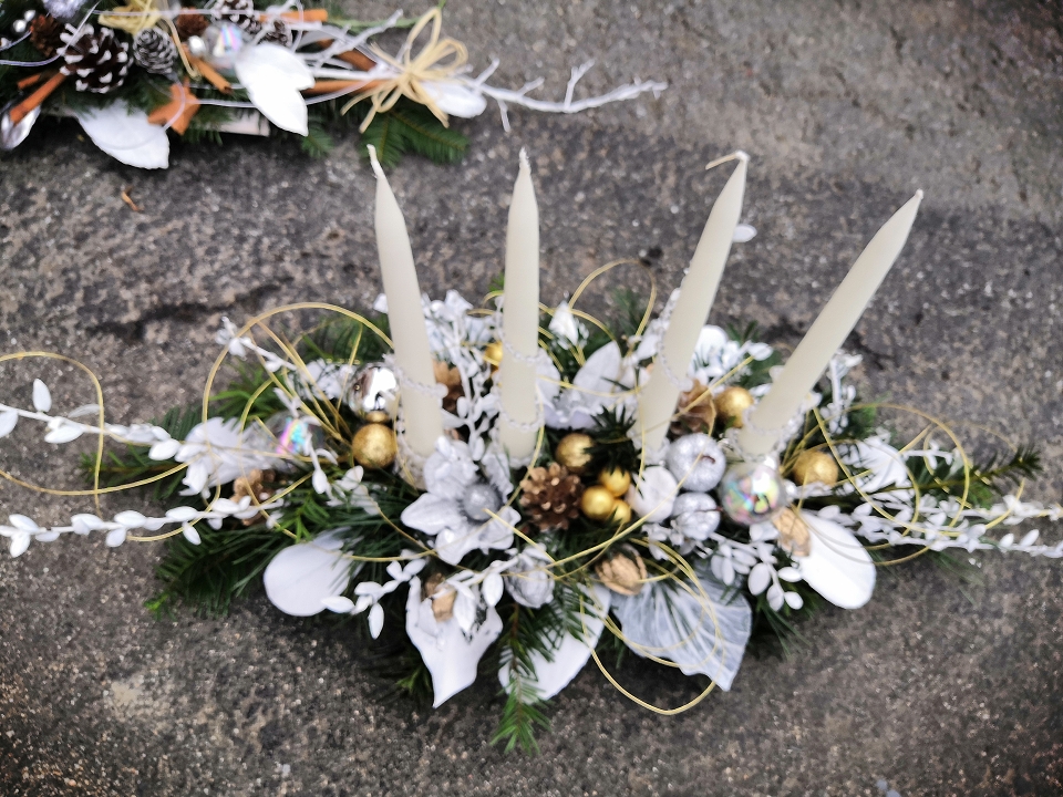 Adventní štola přírodní, trvanlivá