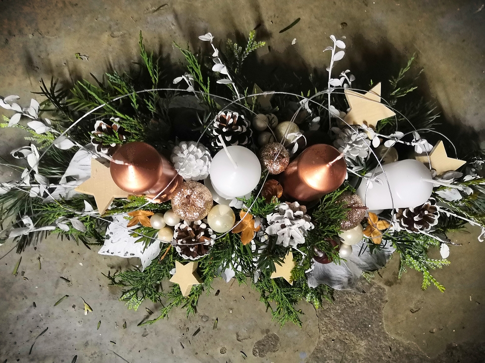 Adventní štola přírodní, trvanlivá