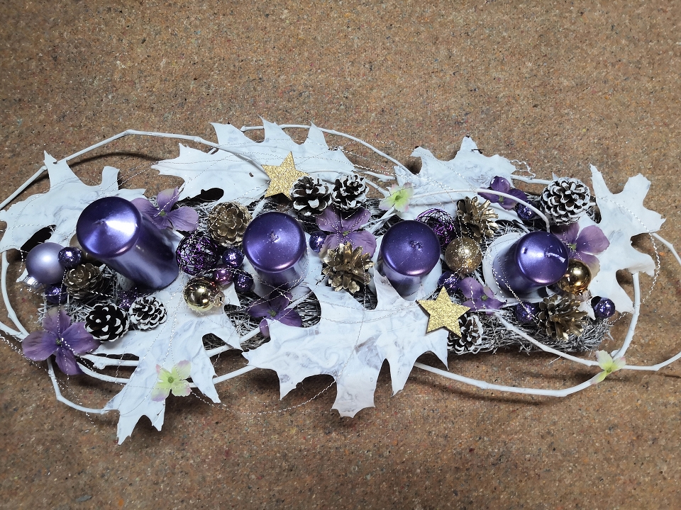Adventní štola přírodní, trvanlivá