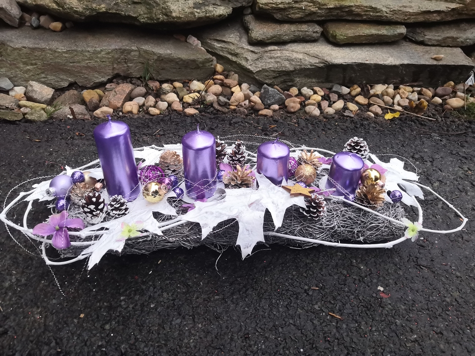 Adventní štola přírodní, trvanlivá