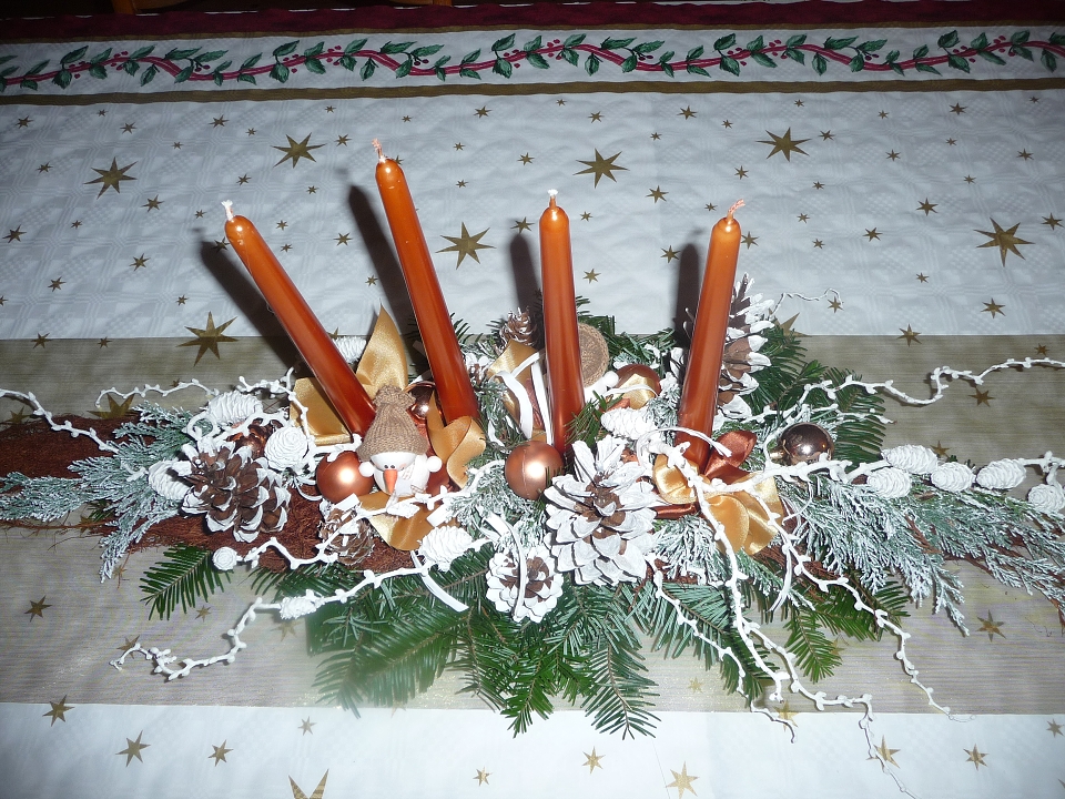Adventní štola přírodní, trvanlivá