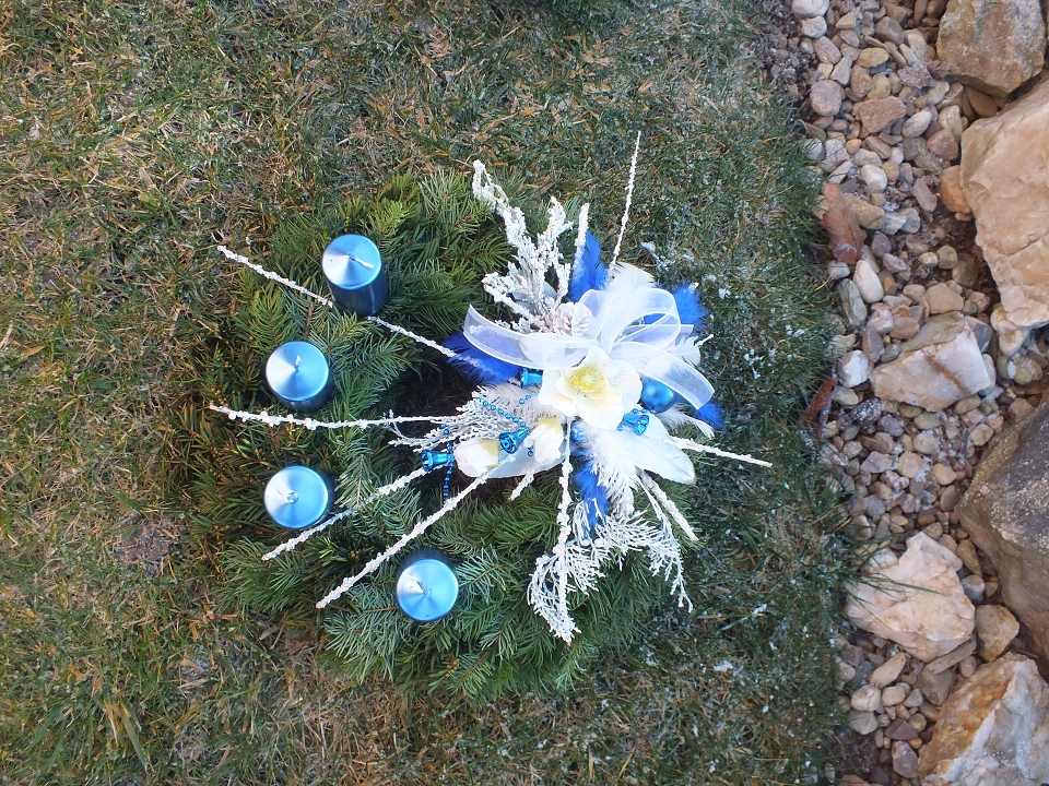 Adventní věnec přírodní