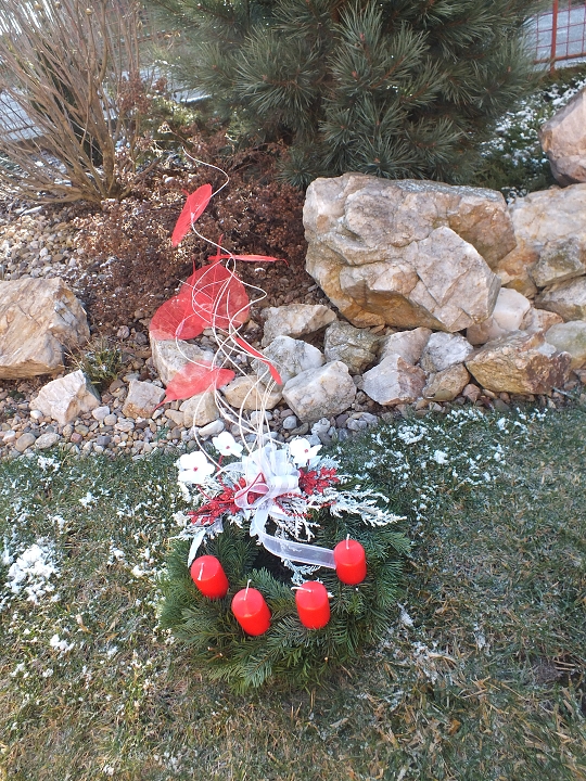 Adventní věnec přírodní