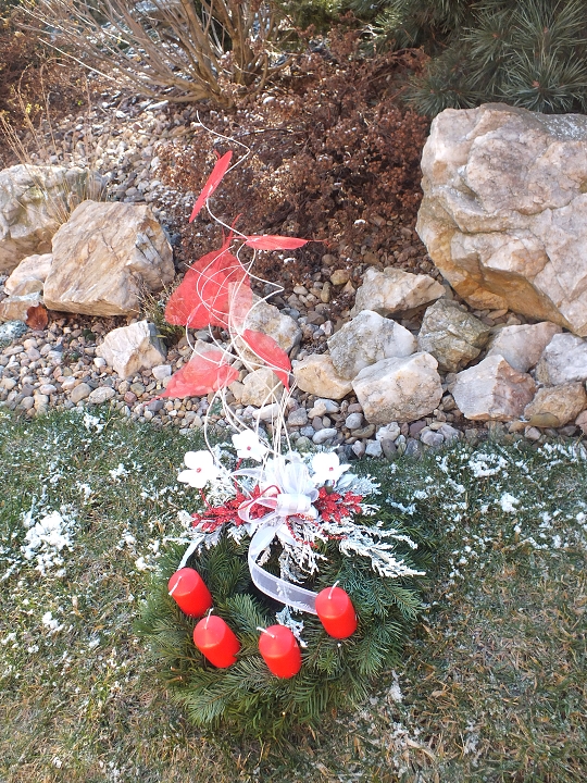 Adventní věnec přírodní