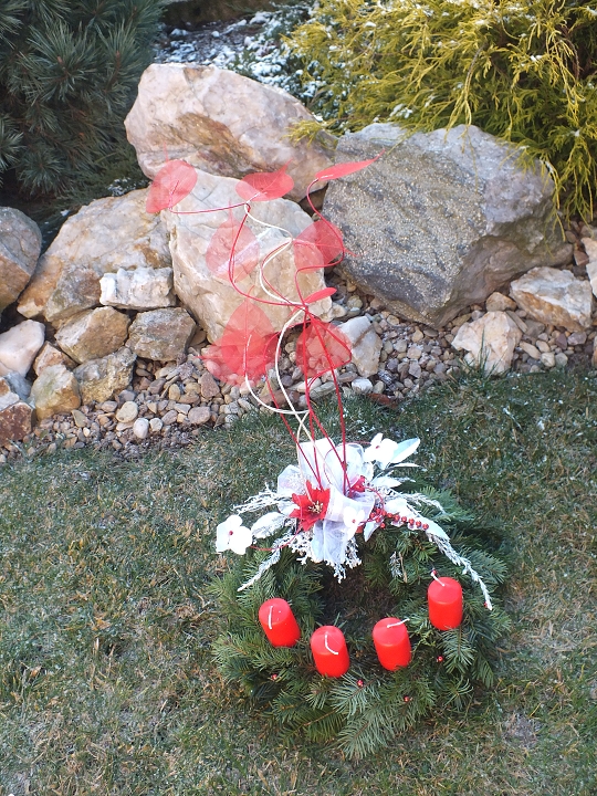 Adventní věnec přírodní