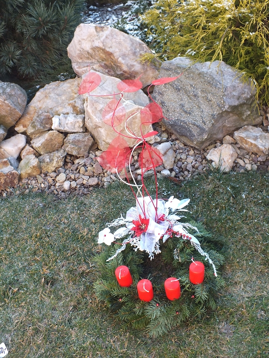 Adventní věnec přírodní