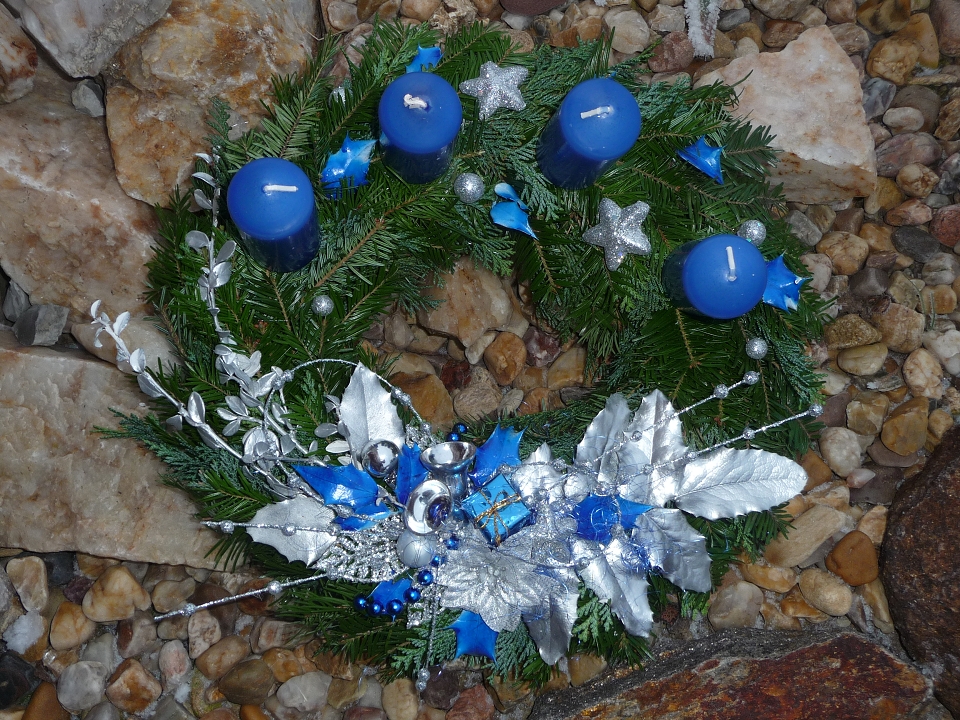Adventní věnec přírodní