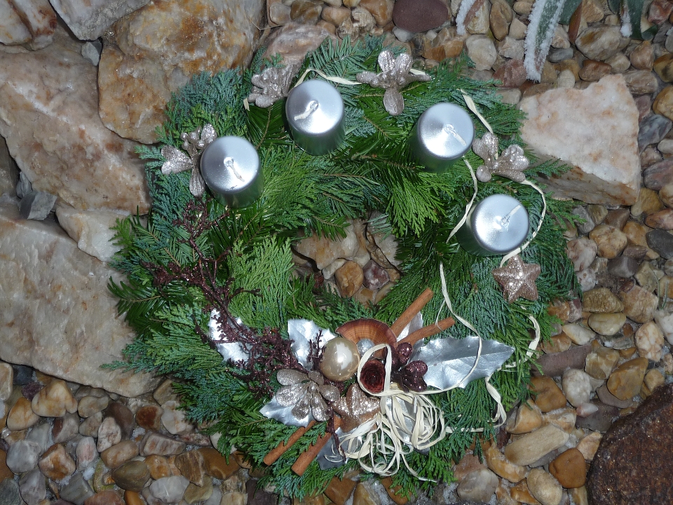 Adventní věnec přírodní