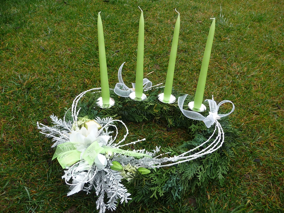 Adventní věnec přírodní