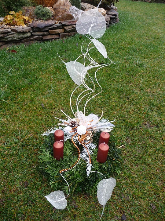 Adventní věnec přírodní