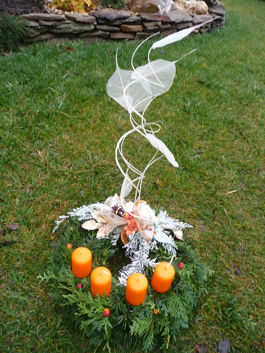 Adventní věnec přírodní