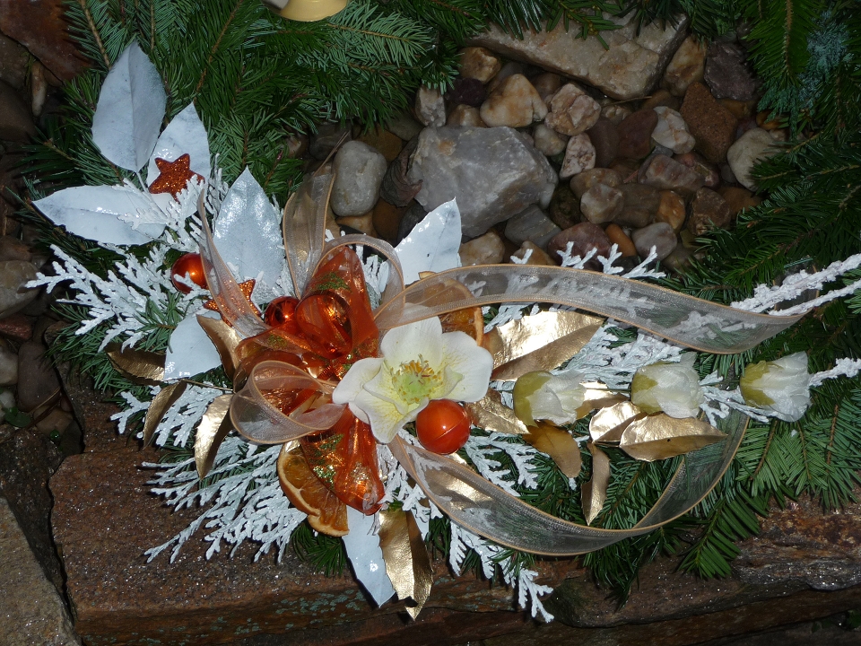 Adventní věnec přírodní