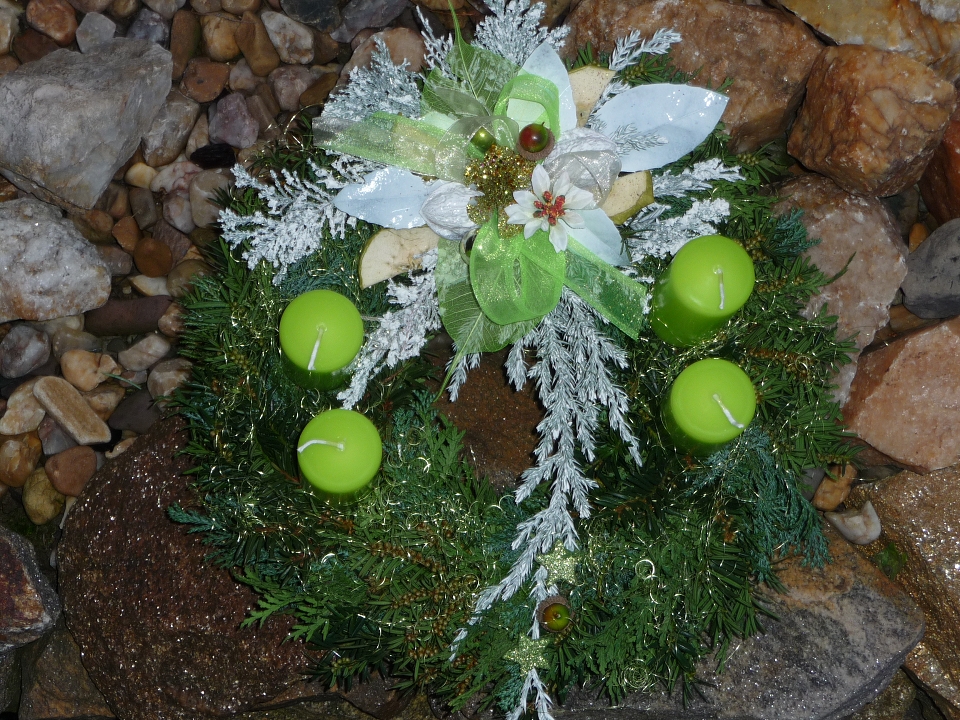 Adventní věnec přírodní