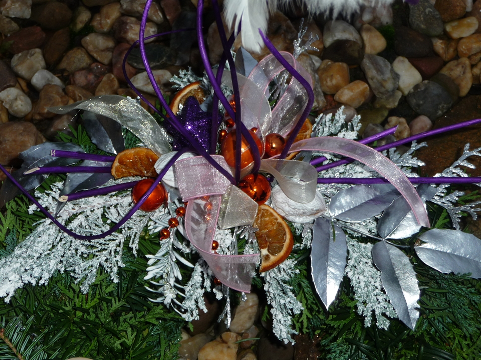 Adventní věnec přírodní