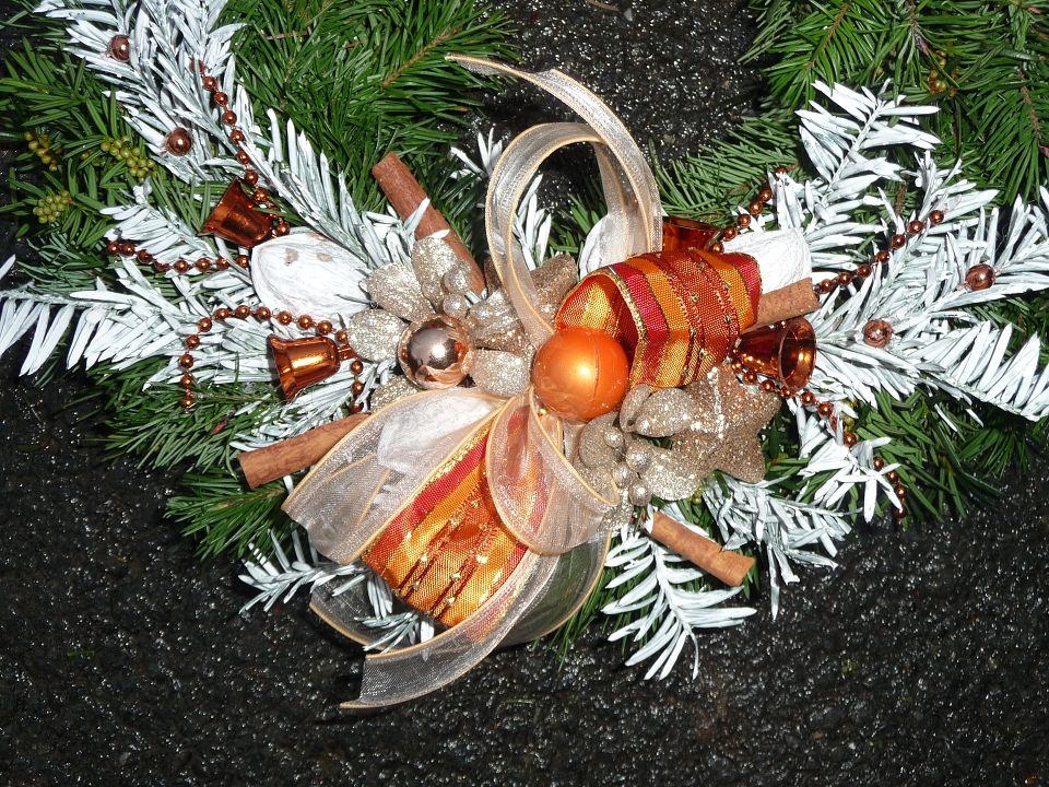 Adventní věnec přírodní