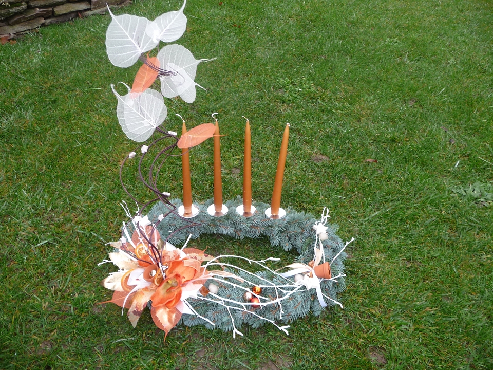 Adventní věnec přírodní