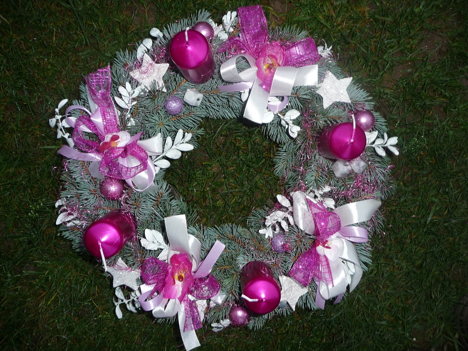 Adventní věnec přírodní
