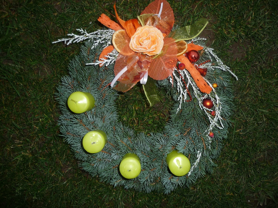 Adventní věnec přírodní