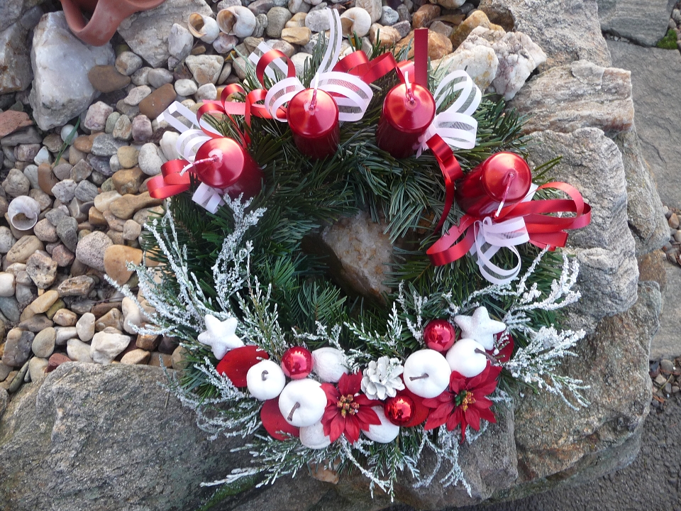 Adventní věnec přírodní
