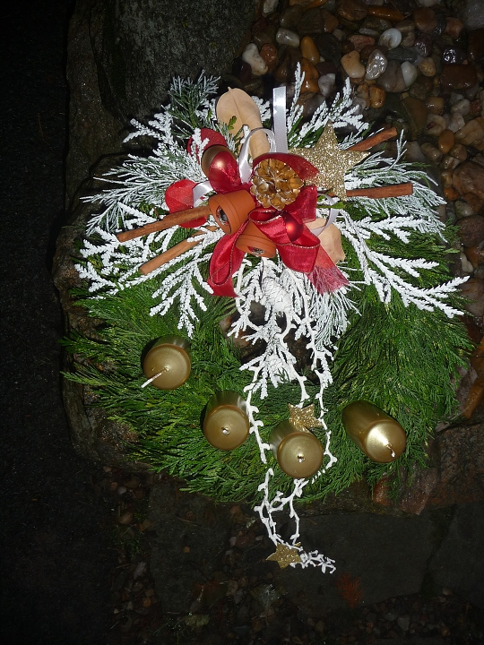 Adventní věnec přírodní