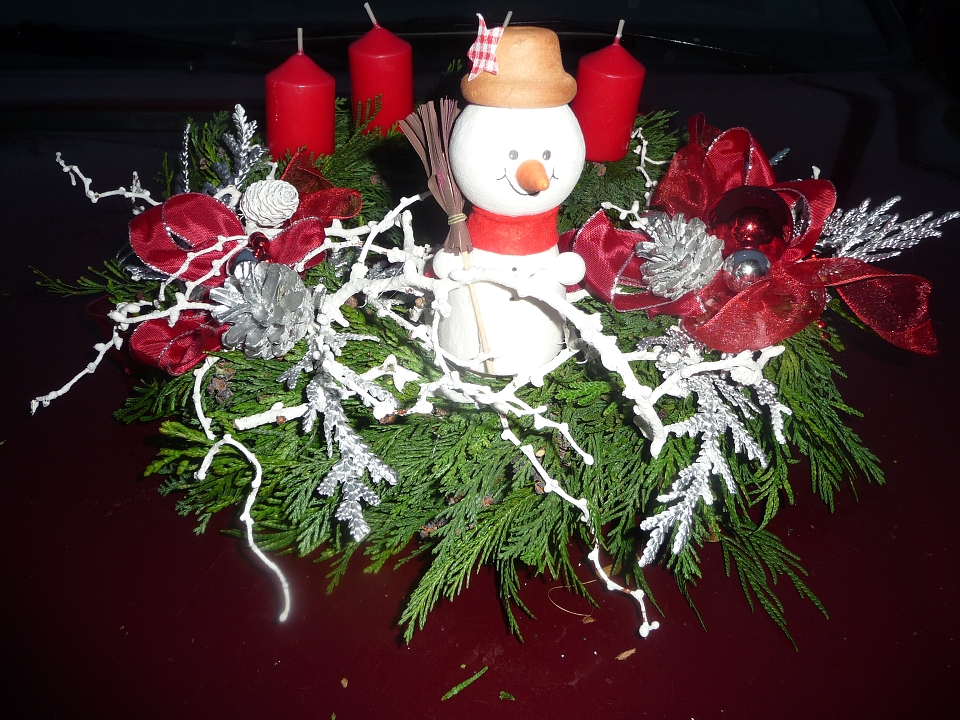 Adventní věnec přírodní