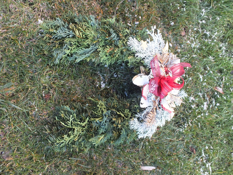 Dekorace dveří přírodní, trvanlivý - podkovy