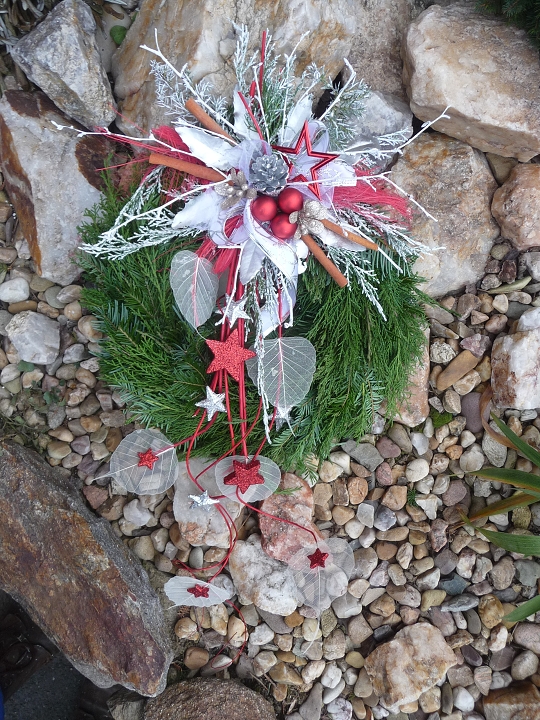 Dekorace dveří přírodní, trvanlivý - věnce